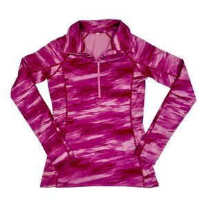 Under Armour Women's Cold Gear Long Sleeve Top! Size Small, Pink Camo, EUC!